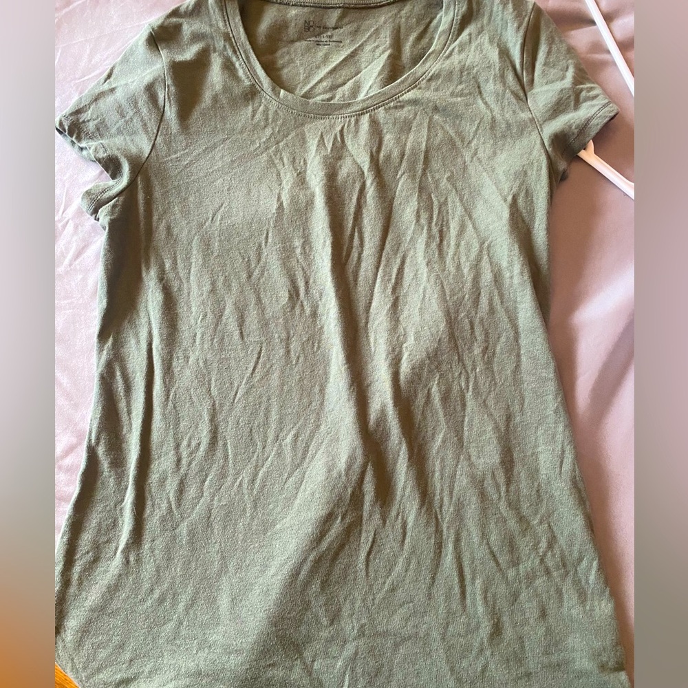 Girls Olive T-Shirt